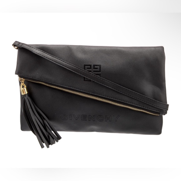 Givenchy Black Messenger Bag - pre loved - Picture 1 of 13